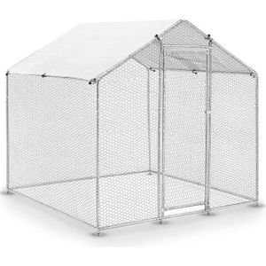 Kippenren / Kippenhok - HLS25T - 200 x 200 x 200 cm