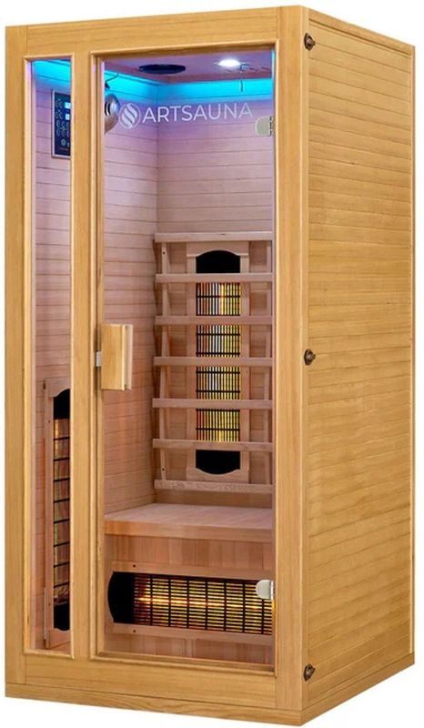 Infraroodcabine Nyborg S90V - 90x90x190 cm - Dubbele Technologie - 1 Persoon