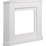 Elektrische kachel Hoekvorm 2000 Watt Wit Vuureffect