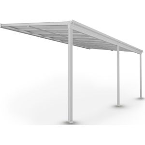 Terrasdak / Overkapping - Borneo - 5.5 x 3 m - Wit