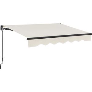 Zonnescherm / Luifel - 300 x 250 cm - Beige - Incl. Bevestigingsmaterialen