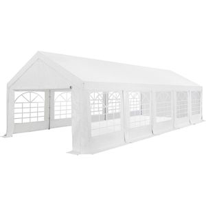 Partytent / Paviljoen Gala - 5 x 10 meter - Wit - Incl. Zijwanden & Toebehoren