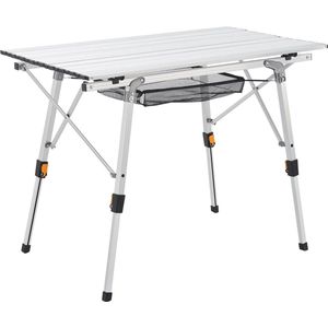 Vouwbare en inklapbare Campingtafel Picco - Aluminium - 90 x 50 x 67 cm