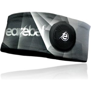 Earebel - Elite - sport koptelefoon - on ear - koptelefoon - Hoofdband - maat S/M - hardlopen - fitness – fietsen - Grijs