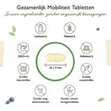 Gewricht Mobiliteit Tabletten - Hoog gedoseerd met 7 actieve ingrediÃ«nten: Glucosamine + Chondrotin + MSM + Hyaluronzuur + Collageen + Vitamine C + Zwarte Peper Extract - 120 Capsules