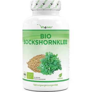 Fenegriek - Voedingssupplement - 365 Vegan Capsules - Biologische Kwaliteit
