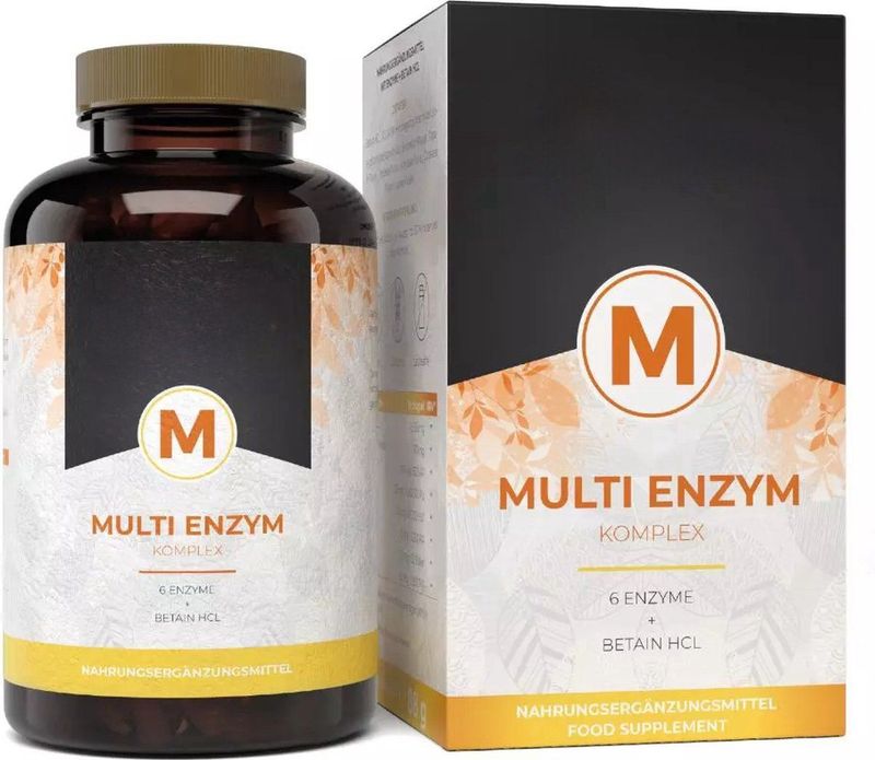 NuviHealth Multi Enzym Komplex 88 g Kapseln