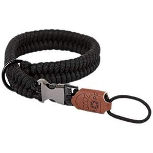 C-Rope Camera-polsband The Claw van handgevlochten paracord met snelsluitsysteem, Silent Black, One Size