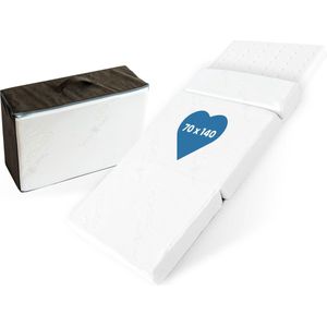 Travel - Reismatras - 140x70 cm - Aloe Vera Hoes - Ademend - EU-product