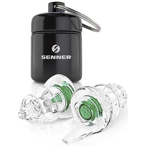Senner ® KidsPro Plug | Gehoorbescherming oordopjes voor kinderen of bijzonder kleine gehoorgangen en oren, herbruikbaar, met aluminium houder, Kidspro gehoorbescherming baby en kinderen