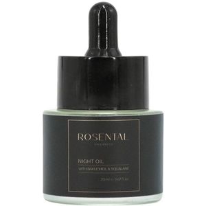 Rosental Organics - Nachtverzorging - Gezichtsolie - 20 ml - Met Bakuchiol & Squalane