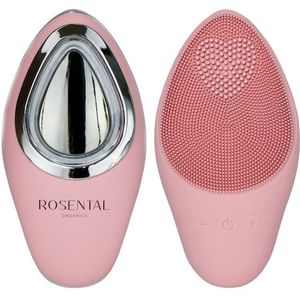 Ge gezichtreinigers - EMS & Lichttherapie - Geel & Rood Licht - Siliconen Borstel