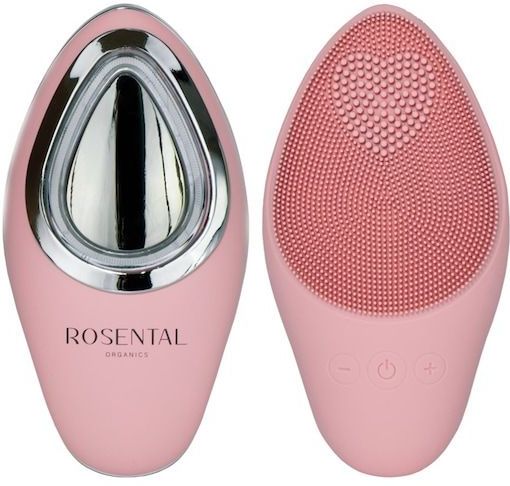 Ge gezichtreinigers - EMS & Lichttherapie - Geel & Rood Licht - Siliconen Borstel