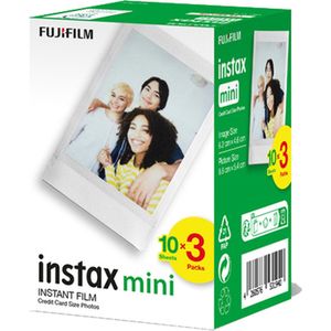 3 x Fujifilm Instax Mini Film Speciale items Minimale houdbaarheidsdatum 10.2022