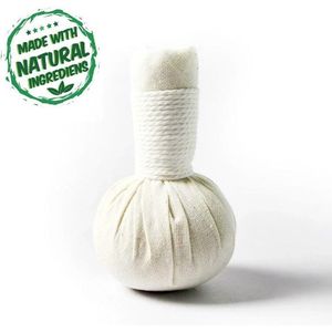 Thaise kruidenstempels 150gr uit voor traditionele massages - Kruiden stempel uit Thailand (2x 150 gram) - Massagestempel