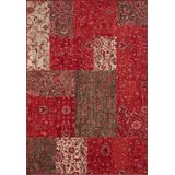 Hanse Home velours tapijt Kirie 80x150 cm rood bruin