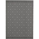 freundin Home Collection Teppich »Breeze«, rechteckig, 8 mm Höhe, In-& Outdoor, Wetterfest, Balkon, Garten, Wohnzimmer, Rauten