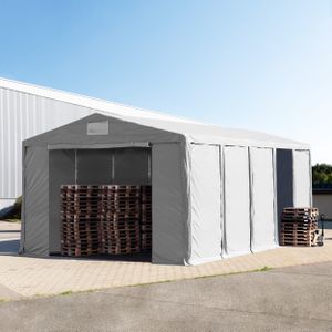 TOOLPORT Opslagtent 8x10m met ritssluitingen -