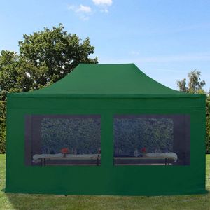 Toolport 3x4,5 m Easy Up partytent, PREMIUM staal