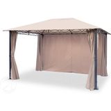 Toolport Tuinpaviljoen Paradise Premium taupe,