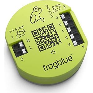 frogblue Input, frogIn5-AC, multifunctionele 5-kanaals ingang voor slim opvragen van knoppen en schakelaars (110-240 V~)