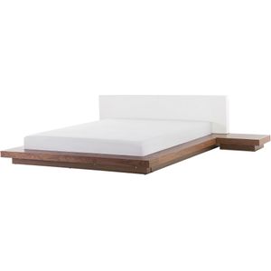 Beliani ZEN - Waterbed - Lichte houtkleur - MDF