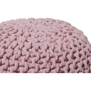 CONRAD - Poef - Roze - 40 cm - Katoen