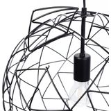 Beliani LEMME - Hanglamp - Zwart - Metaal