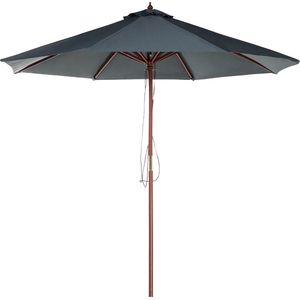 Beliani TOSCANA - Parasol - Grijs - Kunststof