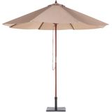 Beliani TOSCANA - Parasol - Beige - 270 cm - Polyester