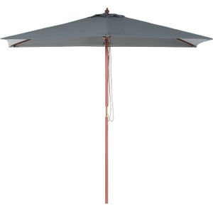 Beliani FLAMENCO - Parasol - Grijs - 195 cm - Polyester