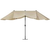 Beliani SIBILLA - Parasol - Beige - Kunststof