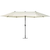 Beliani SIBILLA - Parasol - Beige - Kunststof