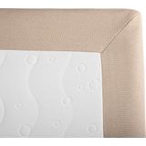 PRESIDENT - Boxspringbed - Beige - 180 x 200 cm - Polyester