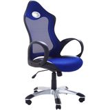 iCHAIR - Bureaustoel - Blauw - Polyester