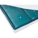 Waterbedmatras vinyl 160 x 200 cm sterke stabilisatie met foam frame slaapkamer waterbed
