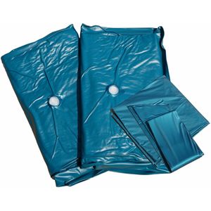 Waterbed Matras Set Schuim Polyester Vinyl voor Bed 180 x 200 cm Inclusief Accessoires