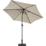 Beliani VARESE - Parasol - Taupe - 270 cm - Polyester