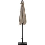 Beliani VARESE - Parasol - Taupe - 270 cm - Polyester