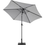 Beliani VARESE - Parasol - Grijs - 270 cm - Polyester