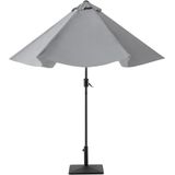 Beliani VARESE - Parasol - Grijs - 270 cm - Polyester