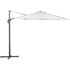 Beliani SAVONA - Zweefparasol - Beige  - Polyester