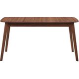 MADOX - Eettafel - Donkere houtkleur - 90 x 150 cm - MDF