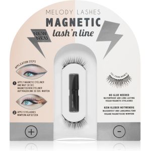 Melody Lashes Miss Mag magnetische wimpers 2 st