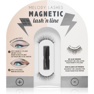 Melody Lashes Mag Me magnetische wimpers 2 st