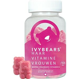 IVYBEARS Hair Vitamins voor Vrouwen - 60 Stuks