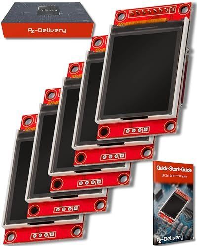 AZDelivery - SPI TFT Display - 1.8 Inch - 128 x 160 Pixels - Compatibel met Arduino en Raspberry Pi