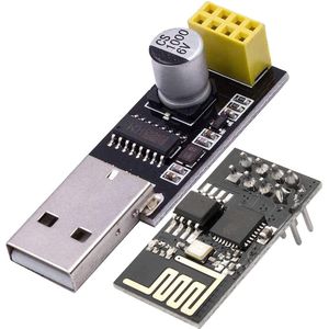 AZDelivery ESP8266 ESP-01 met USB-Adapter Wlan WiFi-Module compatibel met Arduino