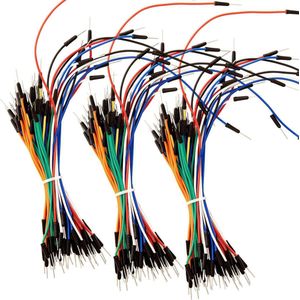 AZDelivery 3 x 65Jumper Draadspringers compatibel met Arduino Breadboard, plug-in board Inclusief E-Book!
