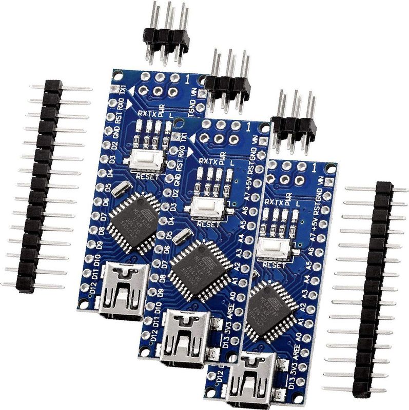 AZDelivery - AZ-Nano V3-Board - Mini USB Board - ATmega328 - 5V - 16MHz - 3PCS